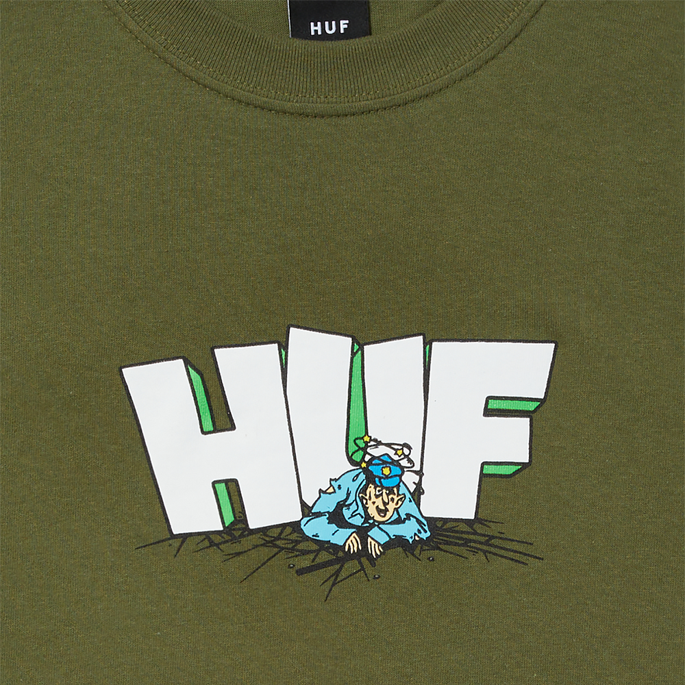 HUF The Drop T-Shirt - Olive