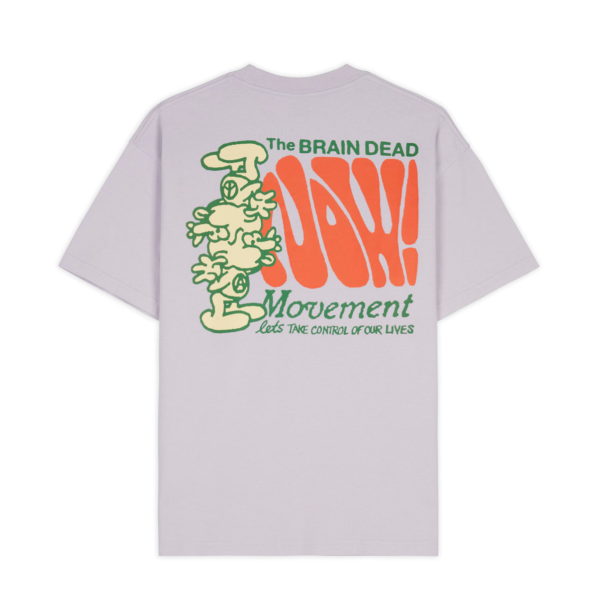 Brain Dead The Now Movement Tee - Lilac
