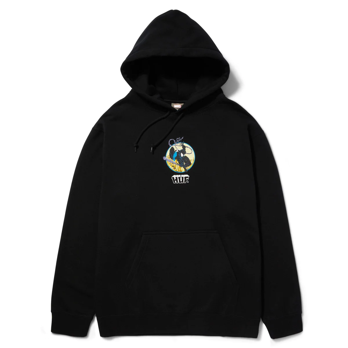 HUF x Spider-Man Three Hundred Pullover Hoodie - Black