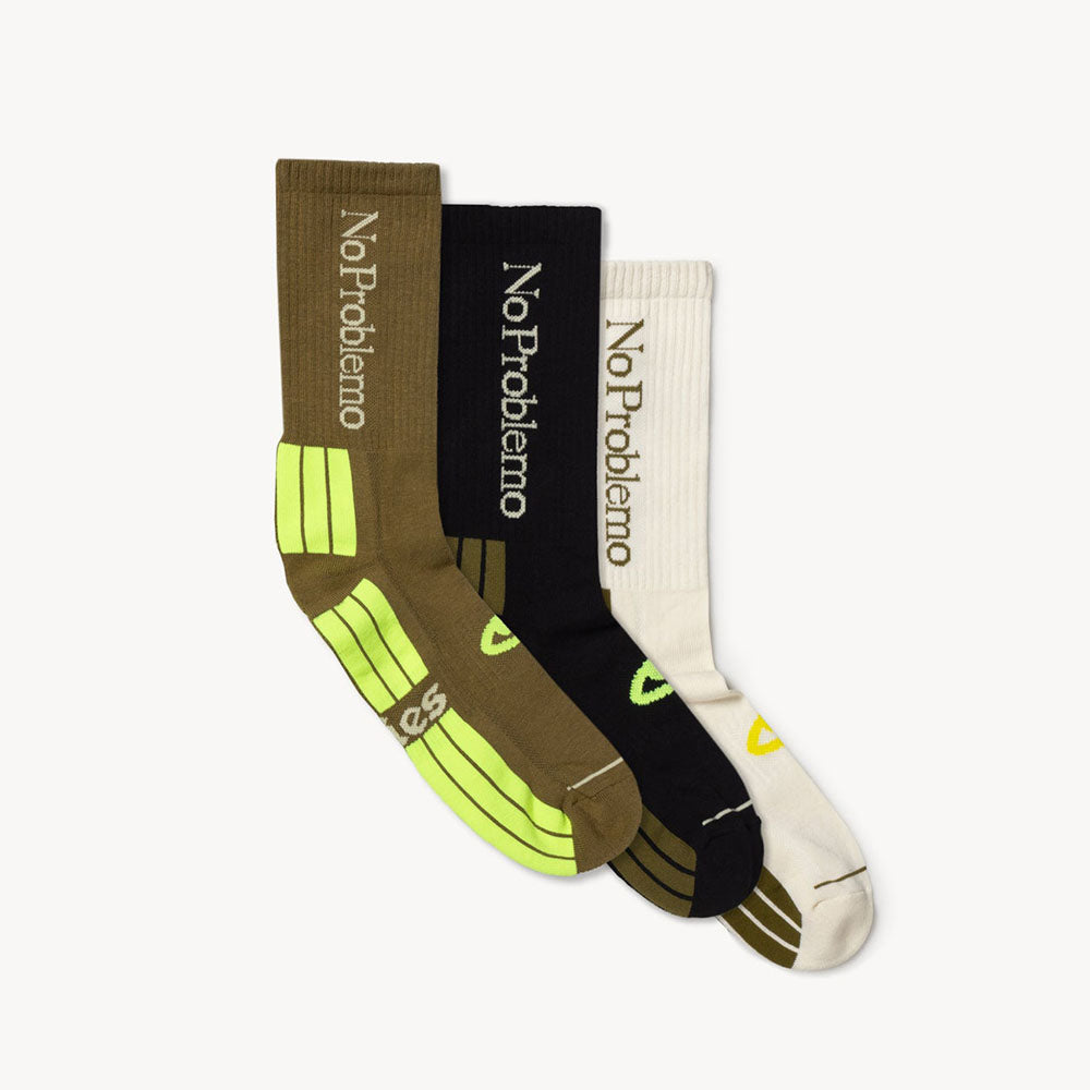 Aries Arise No Problemo Socks 3 Pack - Multi