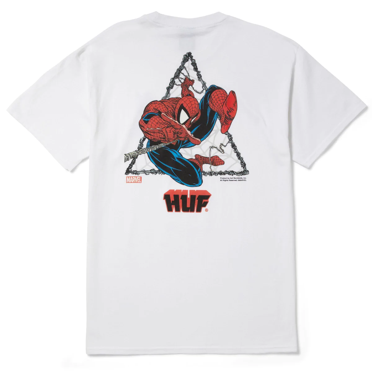 HUF x Spider-Man Twhip Triangle T-Shirt - White