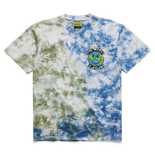 MARKET Smiley Peace And Harmony World Tie Dye T-Shirt