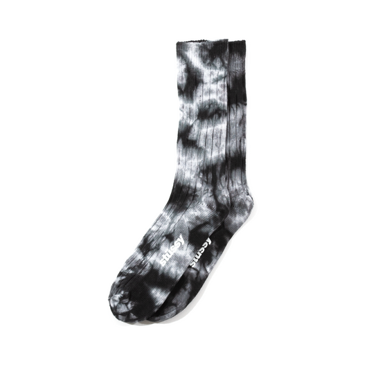 Stüssy Dyed Ribbed Crew Socks - Grey