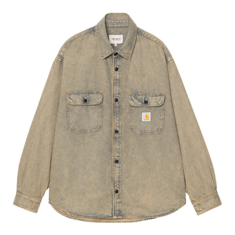 Carhartt WIP Tigan Shirt Jacket - Blue Leather