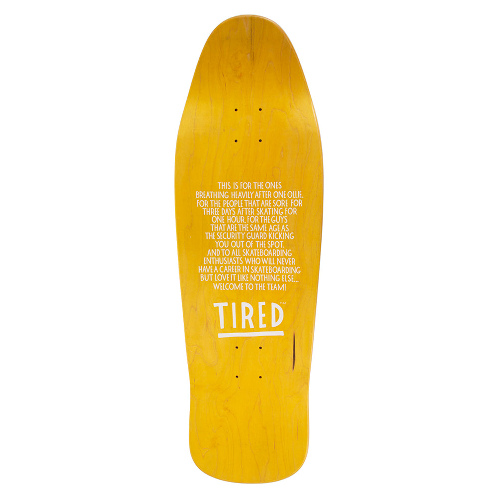 Tired Skateboards Workstation Board (Shaped)