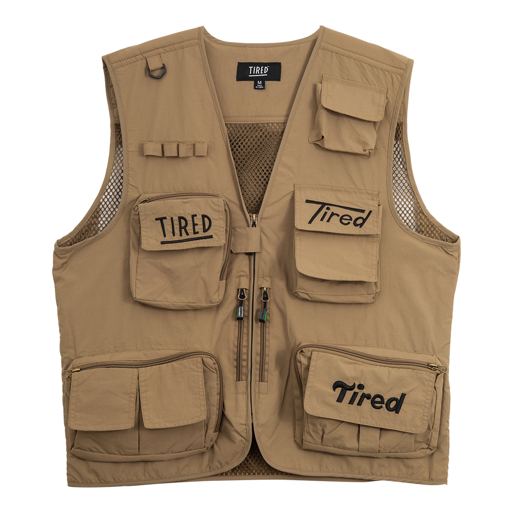 Tired Skateboards OG Fishing Vest