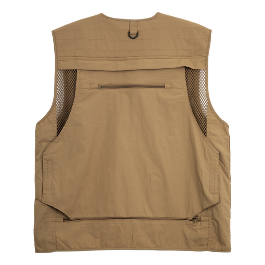 Tired Skateboards OG Fishing Vest - Khaki