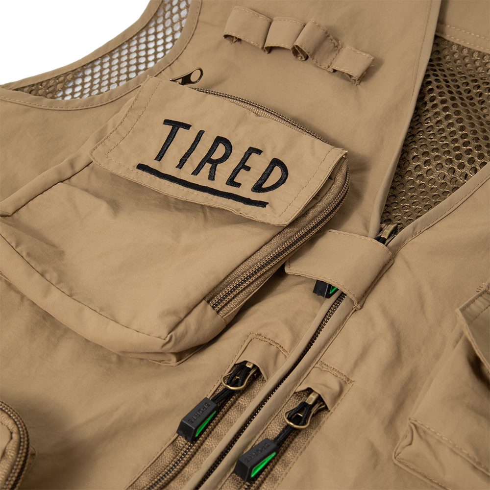 Tired Skateboards OG Fishing Vest