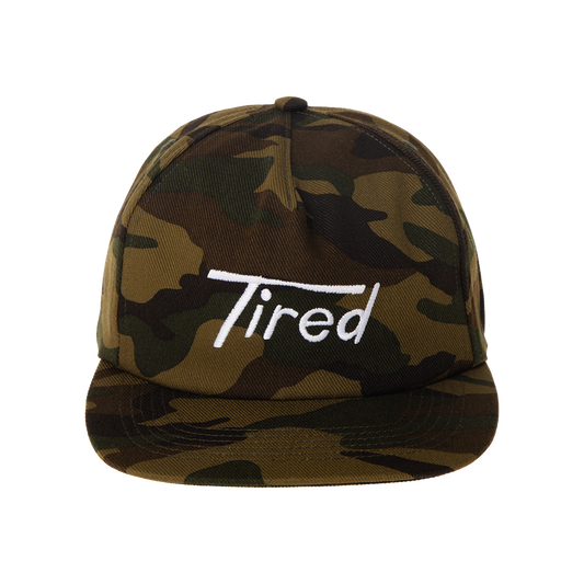 Tired Skateboards Old Mobil 5 Panel Cap