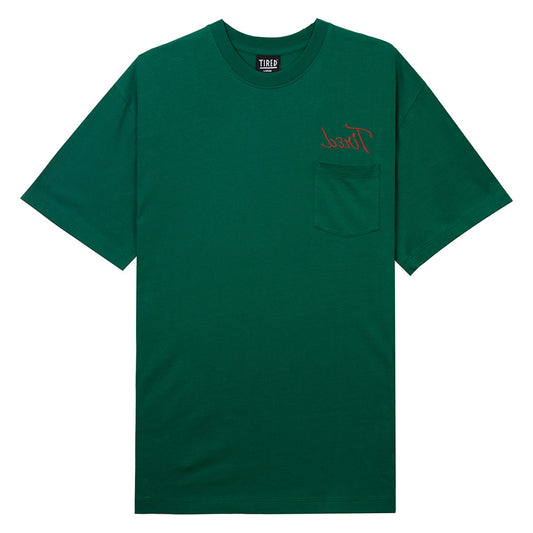 Tired Skateboards Workstation Pocket SS T-Shirt