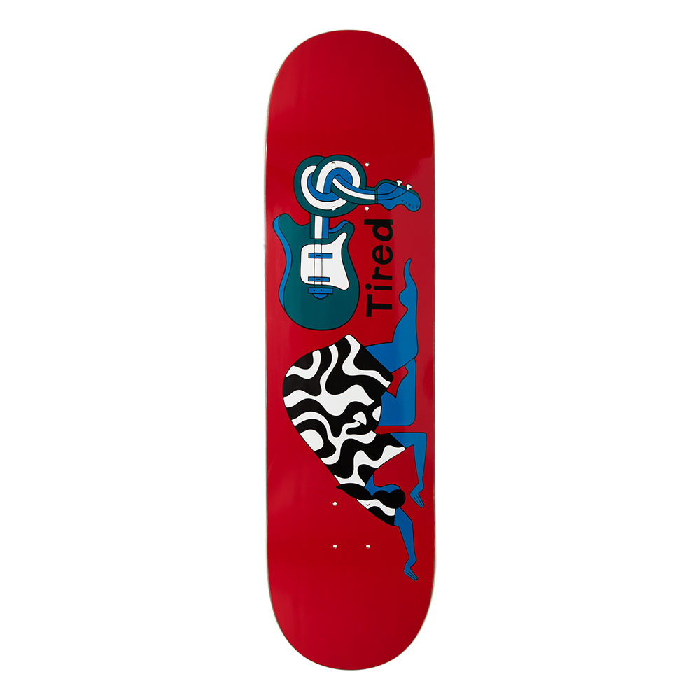 Tired Skateboards Spinal Tap 8.25" Deck - Multi