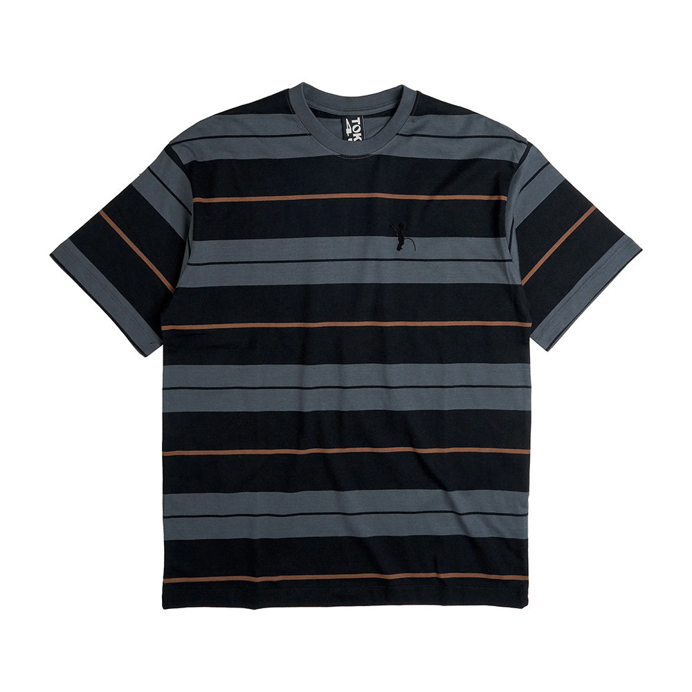 TOKEN 4U Fences SS Tee - Grey Stripe