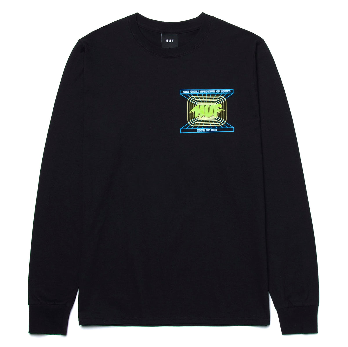 HUF Total Spectrum LS T-Shirt - Black