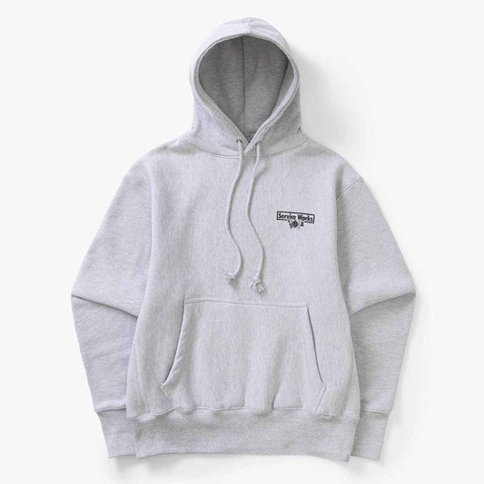Service Works Trademark Hoodie - Heather Grey