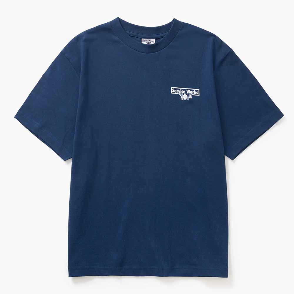 Service Works Trademark T-Shirt - Navy