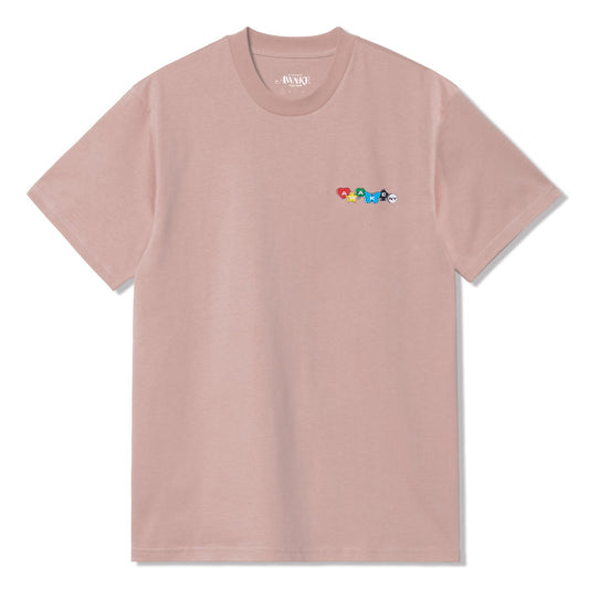 Awake NY Charm Logo T-Shirt - Mauve