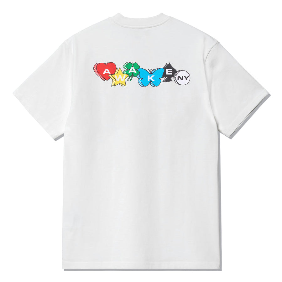 Awake NY Charm Logo T-Shirt - White