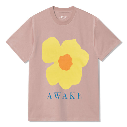 Awake NY Floral T-Shirt - Mauve