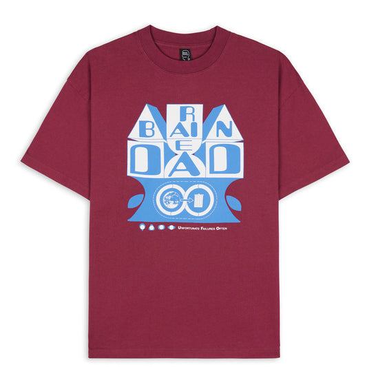 Brain Dead Unfortunate Failures T-Shirt - Brown