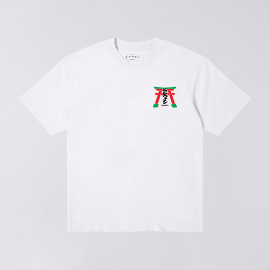 Edwin Torii Tee - White
