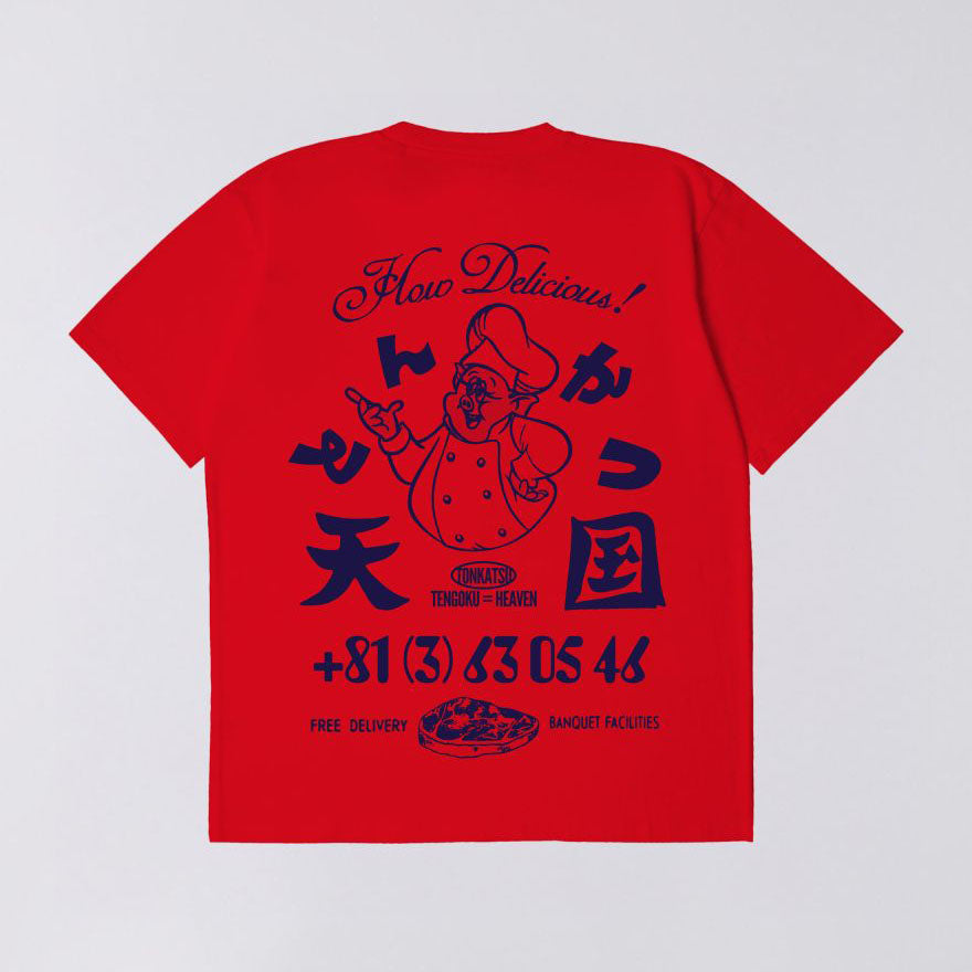 Edwin Tonkatsu TS - Fiery Red