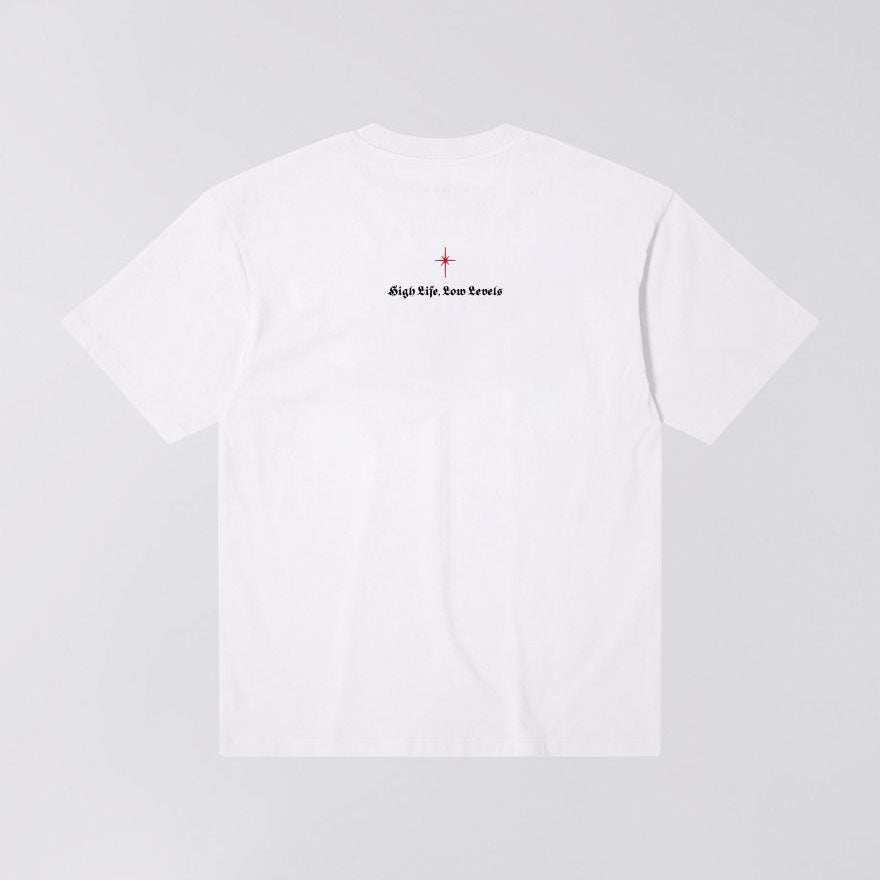 Edwin High Life Low Levels Tee - White