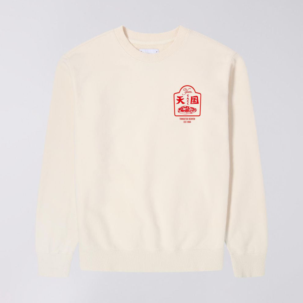 Edwin Tonkatsu Sweat - Whisper White