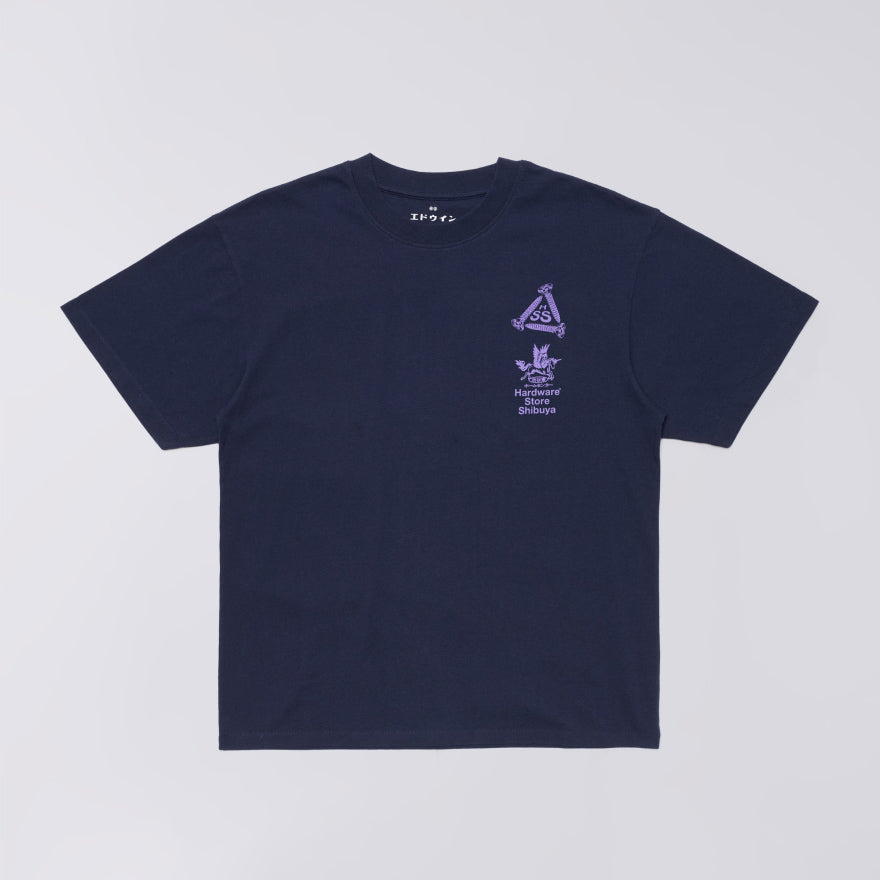 Edwin Hardware Store Shibuya TS - Maritime Blue