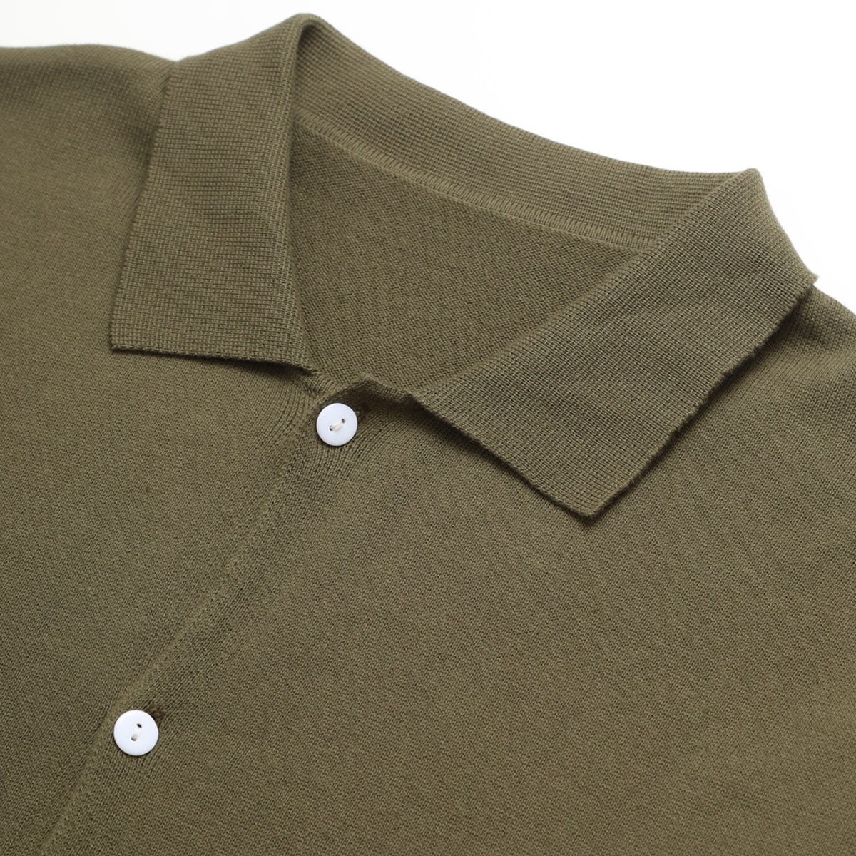 Service Works S/S Knitted Vase Shirt - Olive