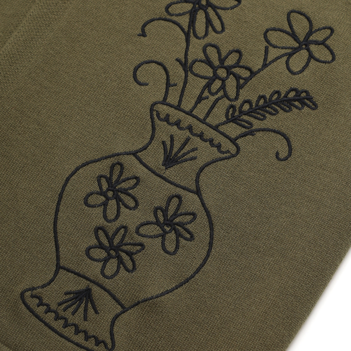 Service Works S/S Knitted Vase Shirt - Olive