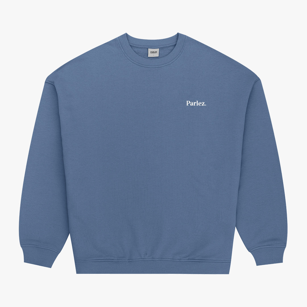 PARLEZ Vernon OS Crew - China Blue