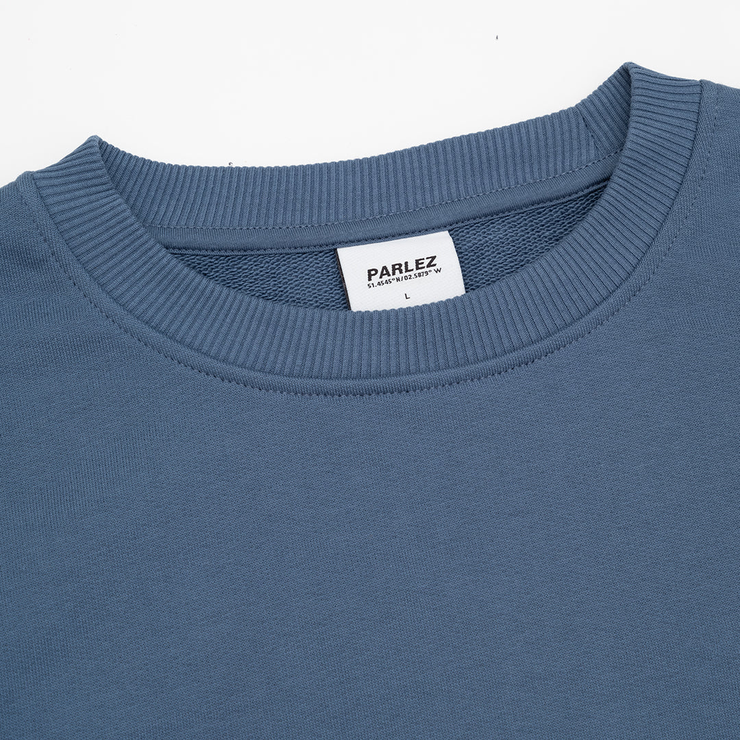 PARLEZ Vernon OS Crew - China Blue
