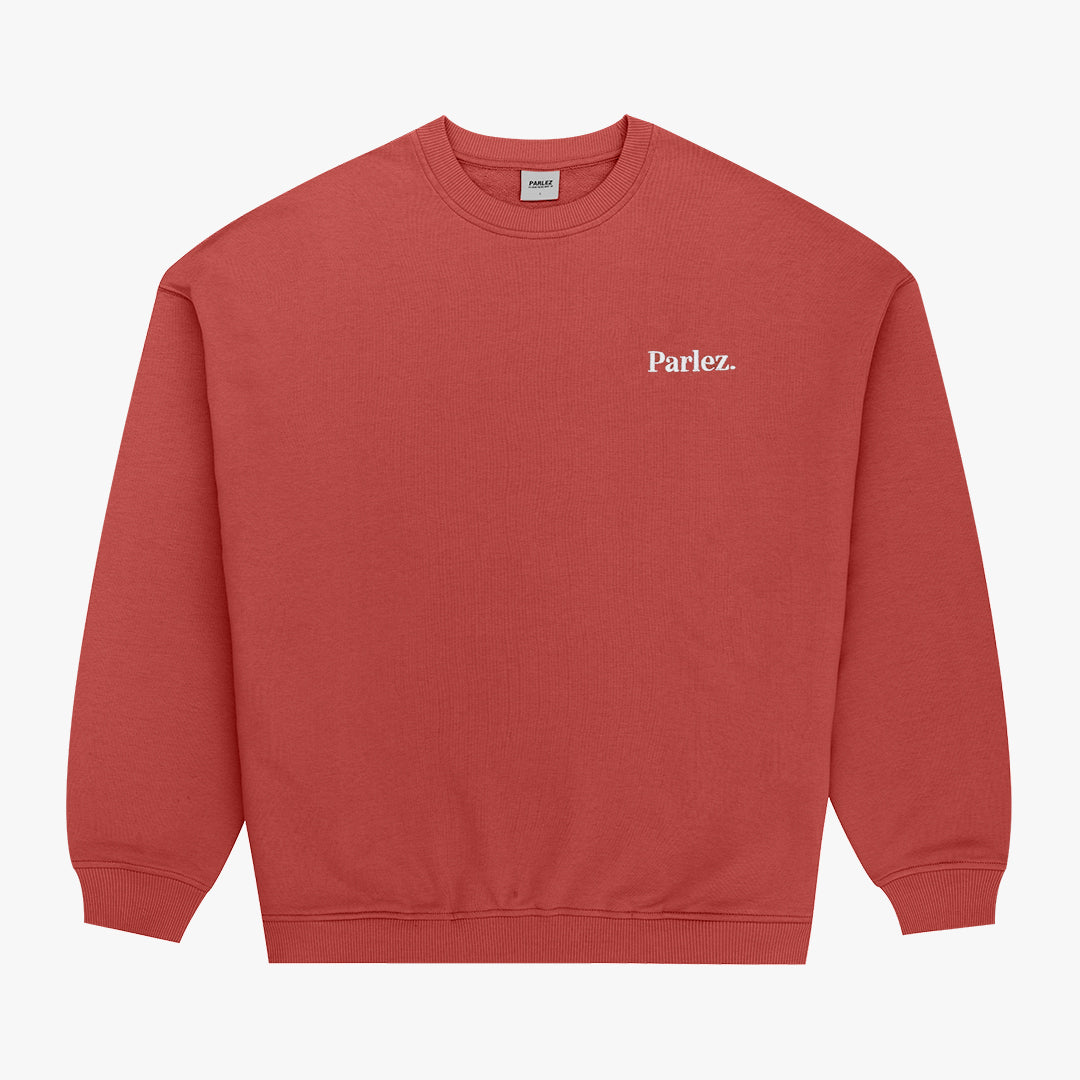 PARLEZ Vernon OS Crew - Dusty Coral