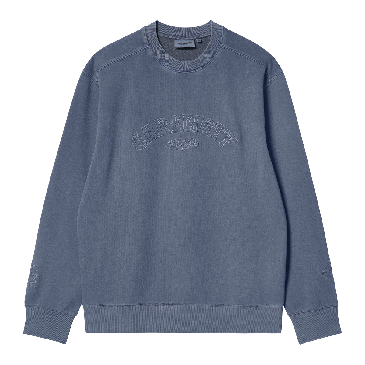 Carhartt WIP Verse Script Sweatshirt - Storm Blue