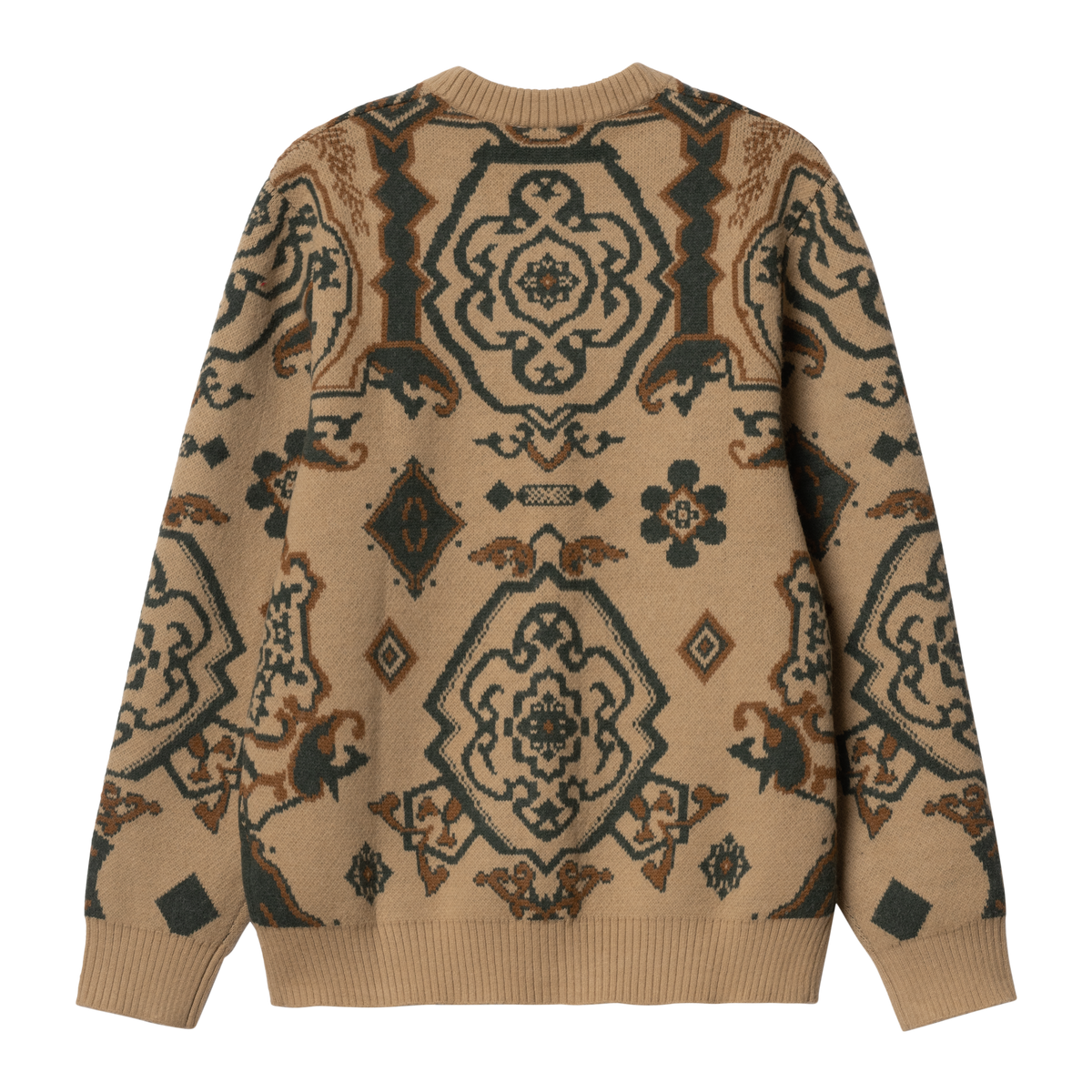 Carhartt WIP Verse Cardigan - Verse Jacquard Dust