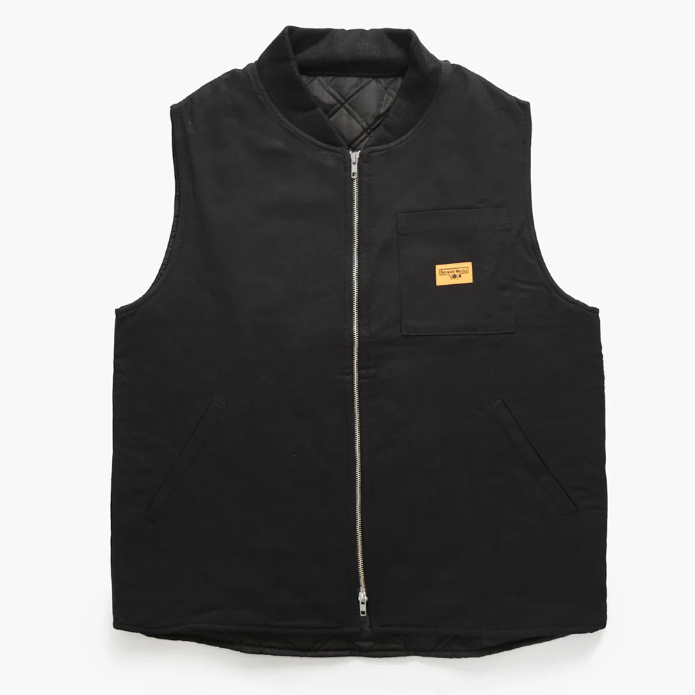Service Works Canvas Work Vest - Black