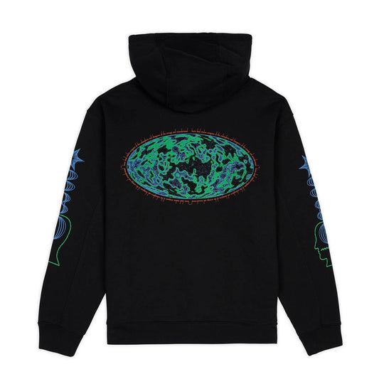 Brain Dead Videosphere Hoodie - Black