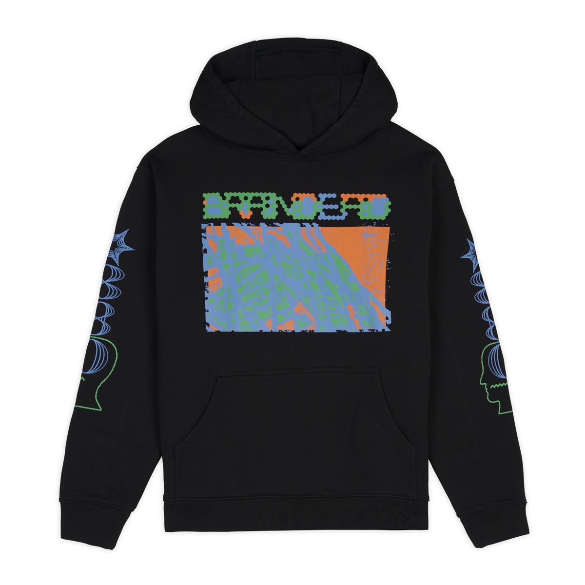 Brain Dead Videosphere Hoodie - Black