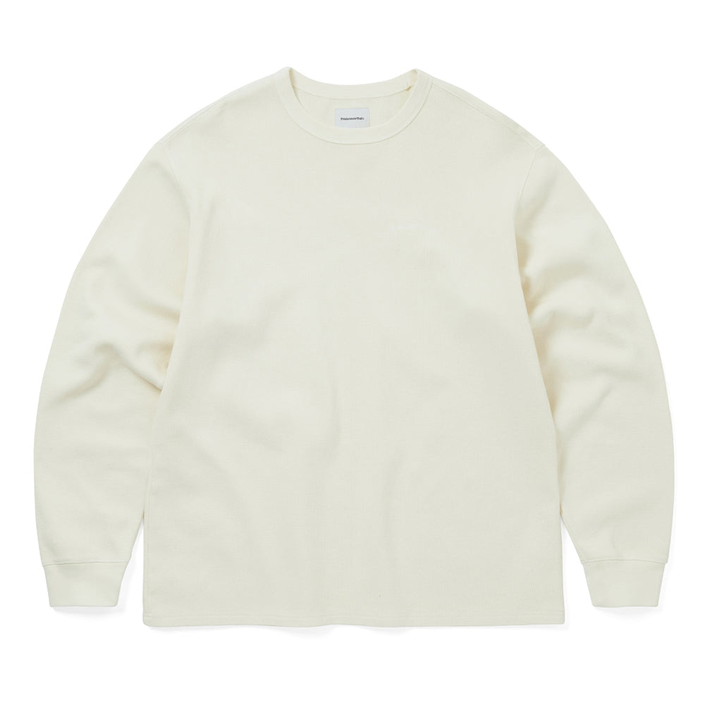 This Is Never That Waffle LS Tee - Ivory