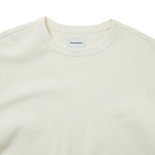 This Is Never That Waffle LS Tee - Ivory