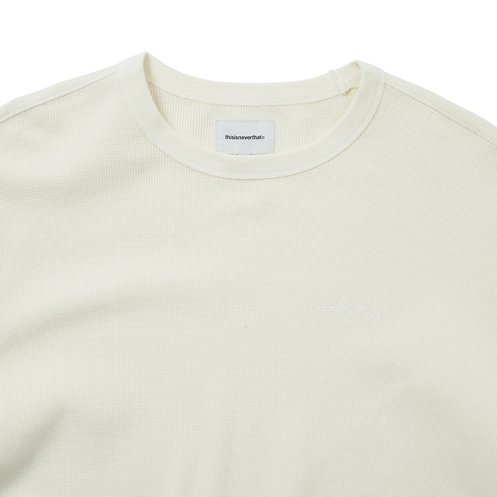 This Is Never That Waffle LS Tee - Ivory