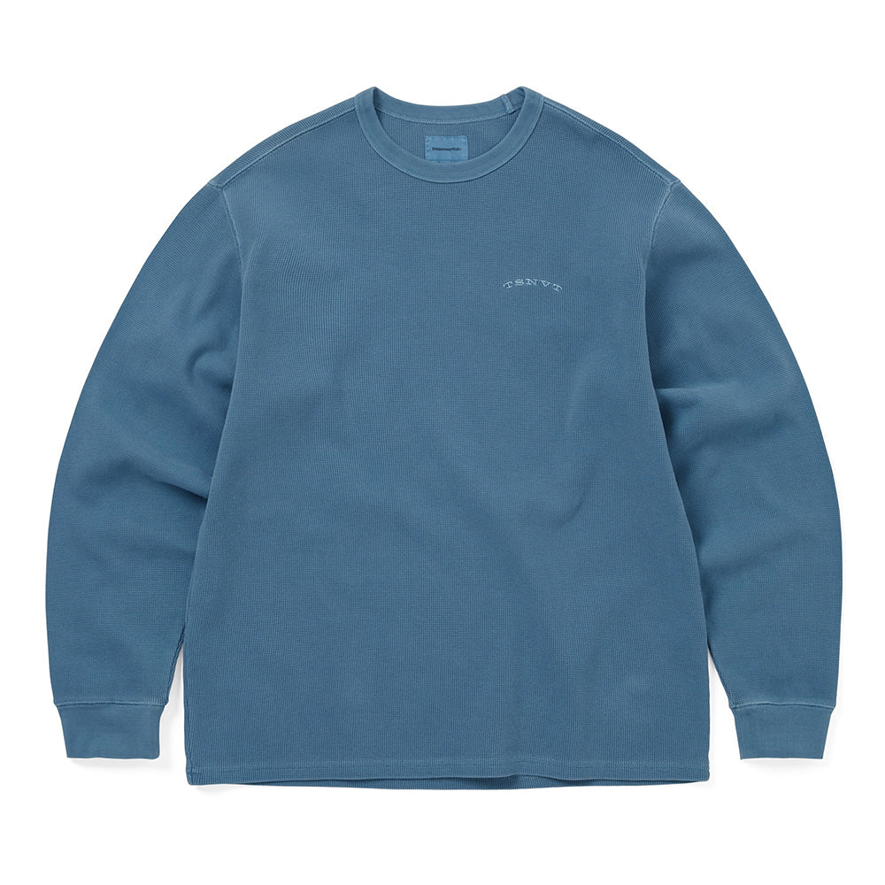This Is Never That Waffle LS Tee - Slate