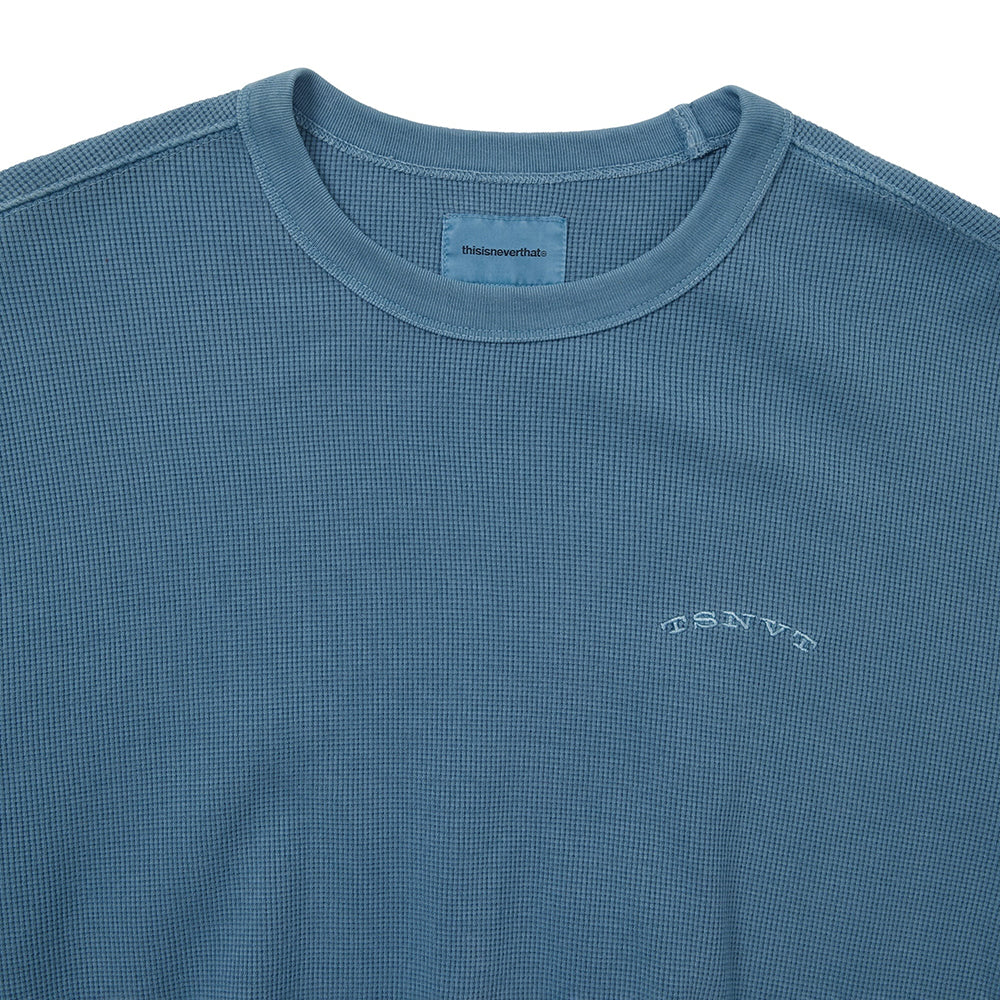 This Is Never That Waffle LS Tee - Slate
