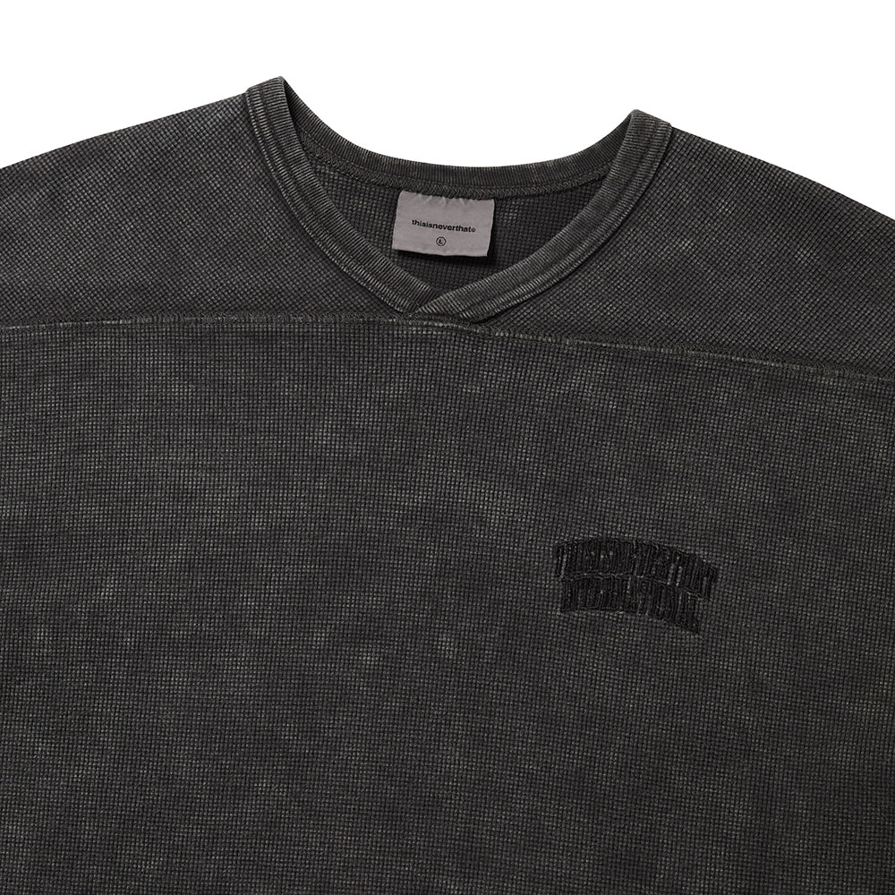 This is never that Waffle Rugby Tee - Charcoal
