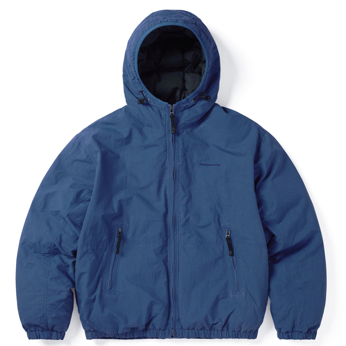 TINT Washed Down Puffer Jacket - Blue
