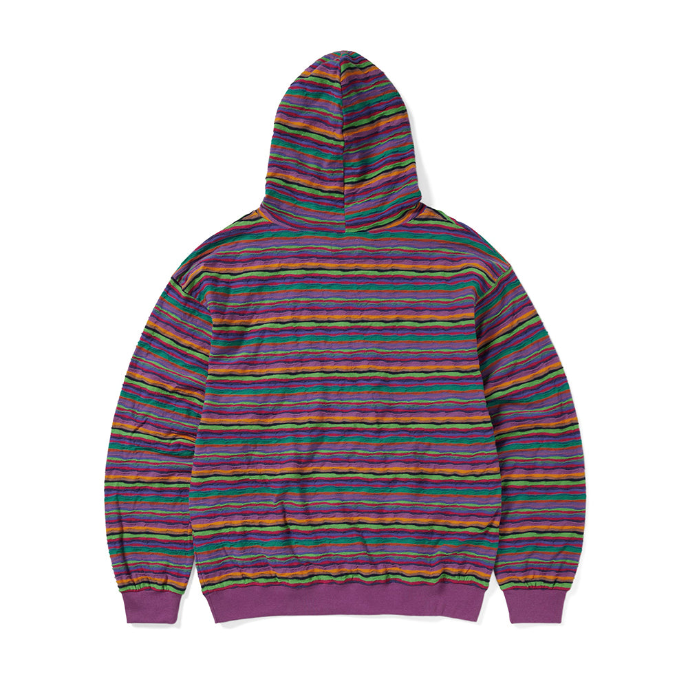 TINT Wave Jacquard Hoodie - Violet