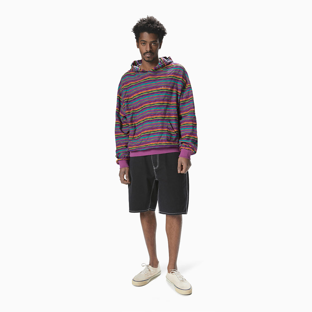 TINT Wave Jacquard Hoodie - Violet