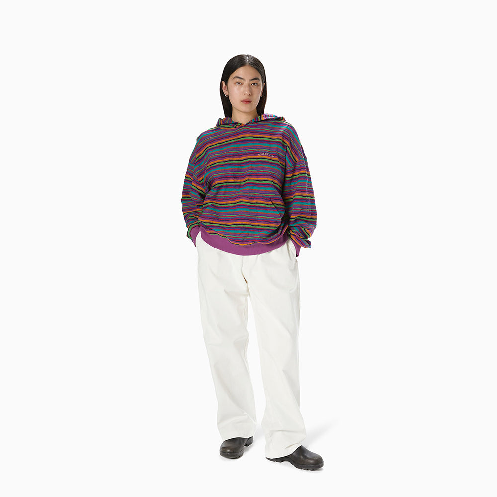 TINT Wave Jacquard Hoodie - Violet
