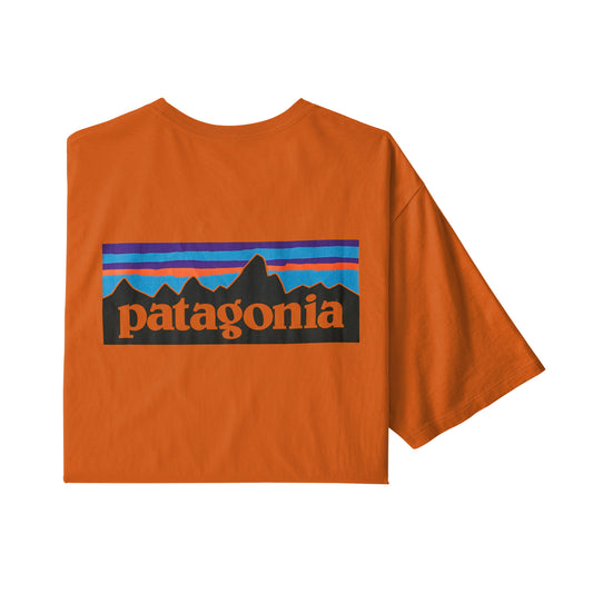 Patagonia P-6 Logo Organic T-Shirt - Desert Orange