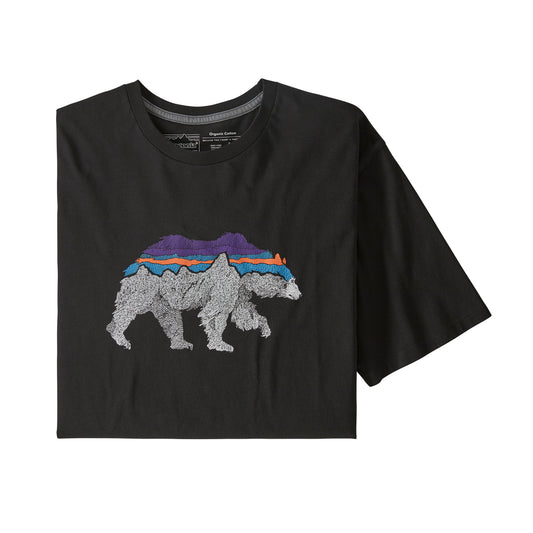 Patagonia Back For Good Organic T-Shirt - Black Bear